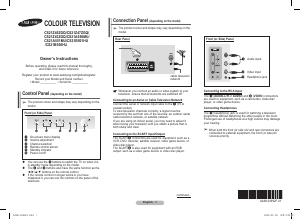 Manual Samsung CS21B500HU Television