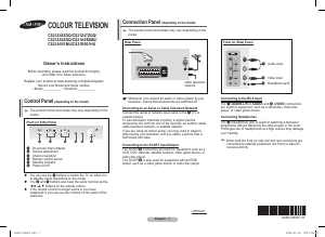 Manual Samsung CS21B501HU Television