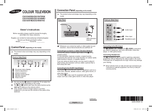 Manual Samsung CS21B850F3 Television