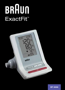 كتيب جهاز قياس ضغط الدم BP4600 ExactFit 3 براون