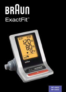 Bedienungsanleitung Braun BP4900 ExactFit 3 Blutdruckmessgerät