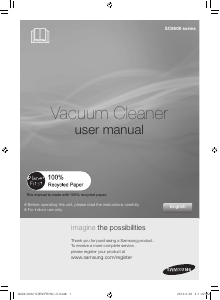 Manual Samsung SC96E7 Vacuum Cleaner