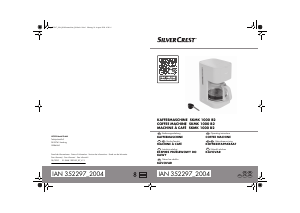 Manual SilverCrest SKMK 1000 B2 Coffee Machine