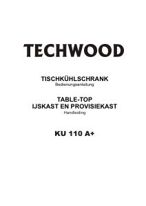 Handleiding Techwood KU 110 A+ Koelkast