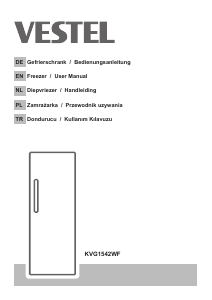 Handleiding Vestel KVG1542WF Vriezer