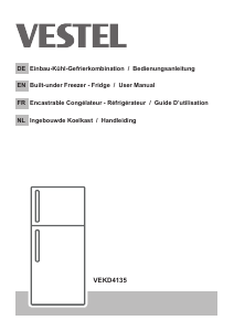Bedienungsanleitung Vestel VEKD4135 Kühl-gefrierkombination