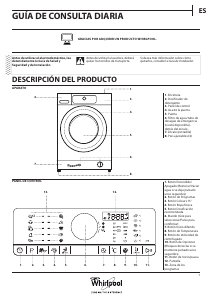 Manual de uso Whirlpool WCF74ZB25Y Lavadora