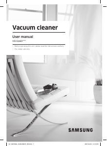 Manual Samsung VS15A6031R4 Vacuum Cleaner