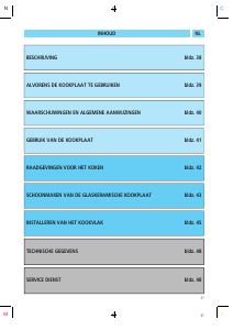 Handleiding Bauknecht ETK 3440/1 IN Kookplaat