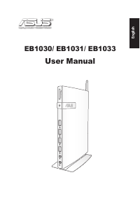 Manual Asus EB1030 EeeBox PC Desktop Computer