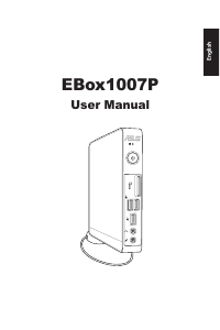 Käyttöohje Asus EB1007P EeeBox PC Pöytätietokone