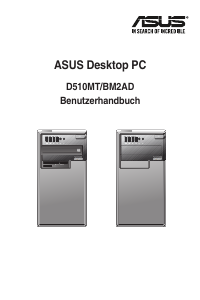 Bedienungsanleitung Asus D510MT Desktop
