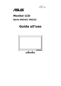 Manuale Asus VH242T Monitor LCD