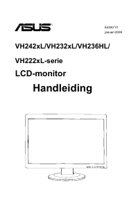 Handleiding Asus VH242HL-P LCD monitor