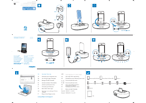 Manual Philips DS1210 Speaker Dock