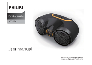 Manual Philips AT11 Speaker