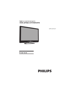 Manual Philips 24PFL4571 LCD Television