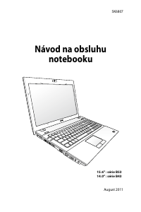 Návod Asus B43S Pro Advanced Laptop