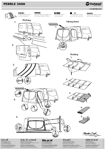 Manual Outwell Pebble 360A Awning