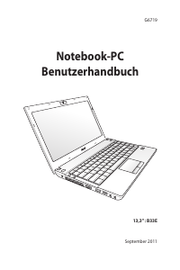 Bedienungsanleitung Asus B33E Pro Advanced Notebook