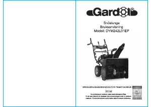 Manual Gardol DYM242L01EP Snow Blower