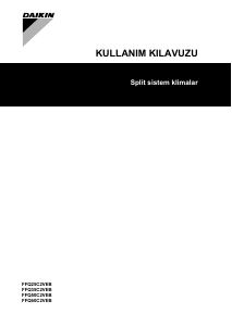 Kullanım kılavuzu Daikin FFQ35C2VEB Klima