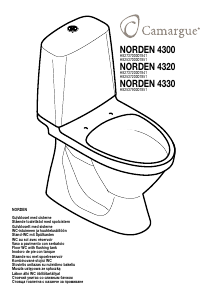 Bedienungsanleitung Camargue Norden 4300 Toilette