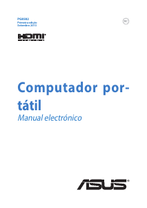 Manual Asus BU401LG Pro Advanced Computador portátil