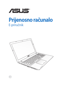 Priručnik Asus P550CA PRO Prijenosno računalo