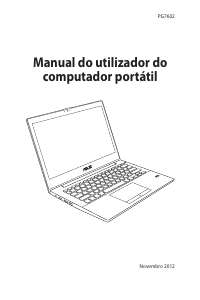 Manual Asus BU400A Pro Advanced Computador portátil