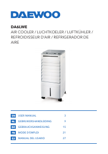 Handleiding Daewoo DA6LWE Airconditioner