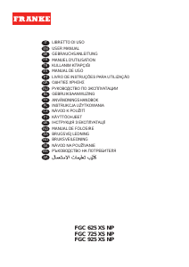 Manual Franke FGC 725 XS NP Exaustor