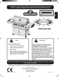 Bruksanvisning Napoleon Prestige 665 Utegrill