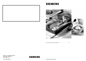 Manual Siemens EC775QB20E Plită
