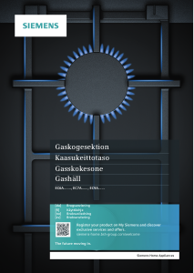 Bruksanvisning Siemens EC7A5QB80 Kokeplate