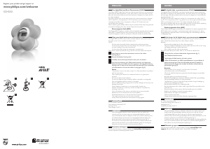 Handleiding Philips SCH550 Badthermometer