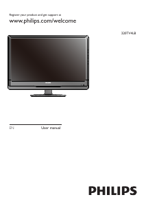 Manual Philips 220TV4LB LED Monitor