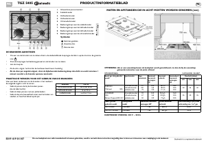 Handleiding Bauknecht TGZ 5405 IN Kookplaat