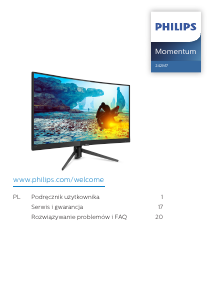Instrukcja Philips 242M7 Monitor LED