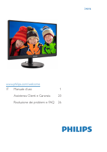 Manual Philips 246V6QSB LED Monitor