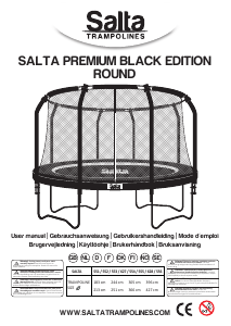 Käyttöohje Salta 551 Premium Round Trampoliini