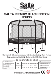 Manual Salta 627 Premium Round Trampoline