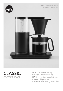 Bruksanvisning Wilfa CM3S-A100 Kaffebryggare