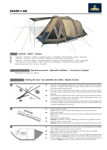 Manual Nomad Dogon 3 Air Tent