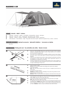 Manual Nomad Makonde 4 LW Tent