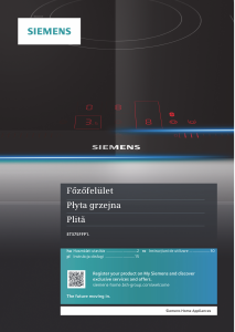 Manual Siemens ET375FFP1E Plită