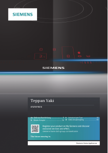 Mode d’emploi Siemens ET475FYB1E Table de cuisson