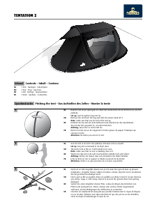 Bedienungsanleitung Nomad Tentation 2 Zelt