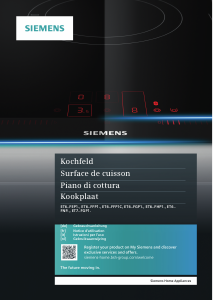 Mode d’emploi Siemens ET645FNP1E Table de cuisson