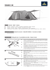 Mode d’emploi Nomad Touarec 5 LW Tente